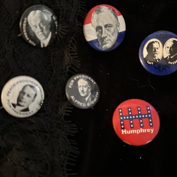 Cracker Barrel Reproduction Political Buttons lot of 17 - Picture 4 of 6